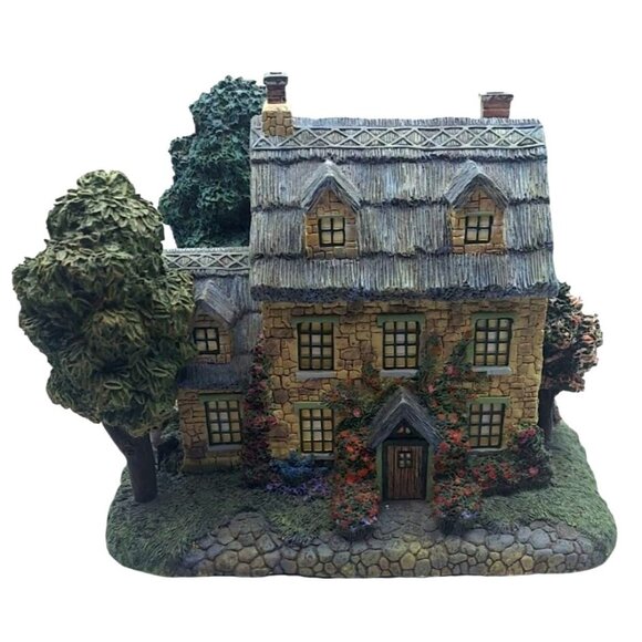 Thomas Kinkade Hawthorne Village Stonebrooke Inn Sculpture #79984 Christmas - Picture 1 of 9